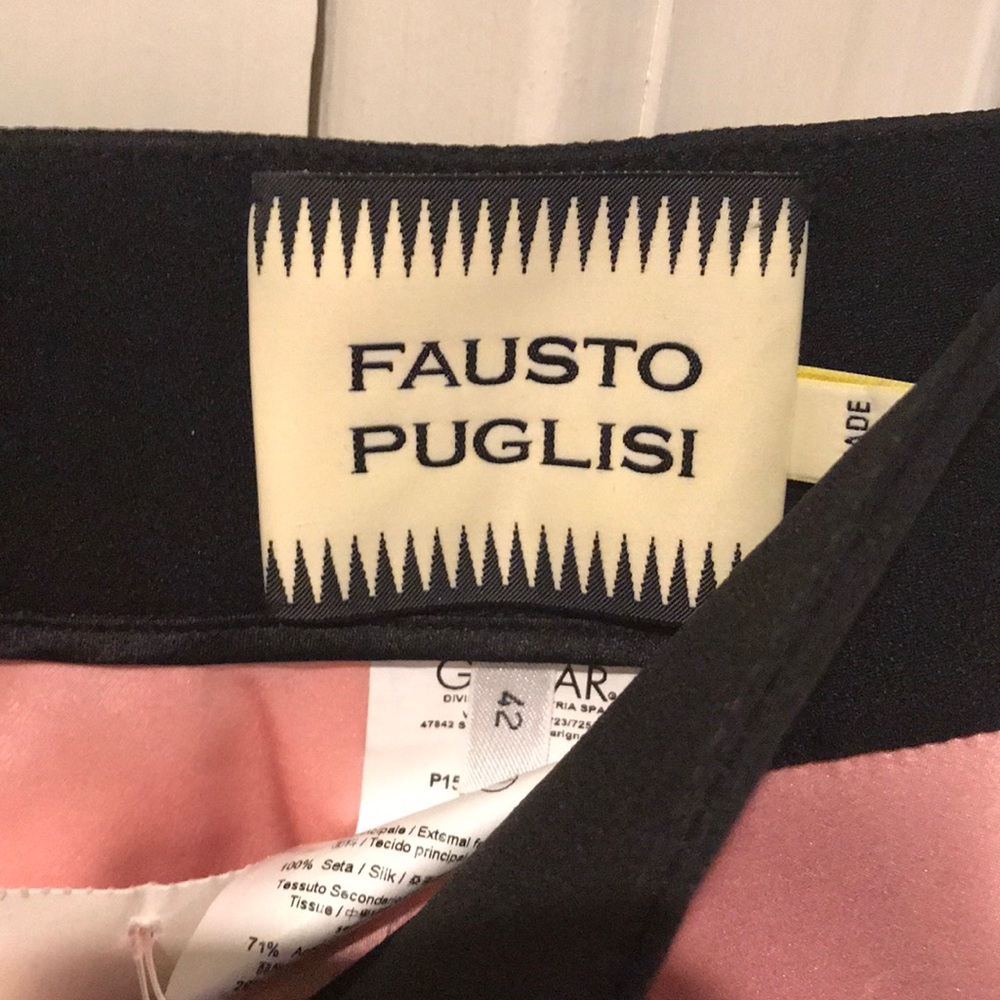 Fausto puglisi pink skirt new $1070 size 42 - Picture 2 of 3